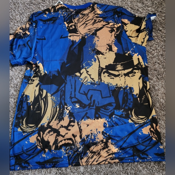 NWT Adidas x Marvel Kick Childhood Cancer Avengers AOP Jersey Men’s 2XL - Picture 6 of 6